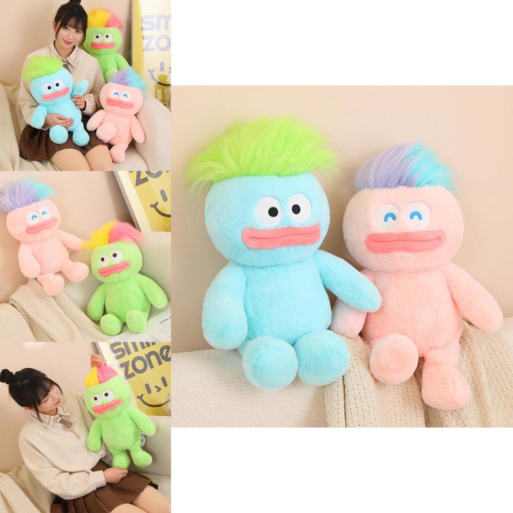 Adorable 50cm Chubby Plush Doll With Unique Hair For Home Decor And Gift Giving