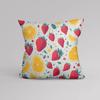 Luxury Home Decor Cushion Cover Office Sofa Cushion Cover Summer Fruit Lemon Strawberry Pattern Pillow Cover