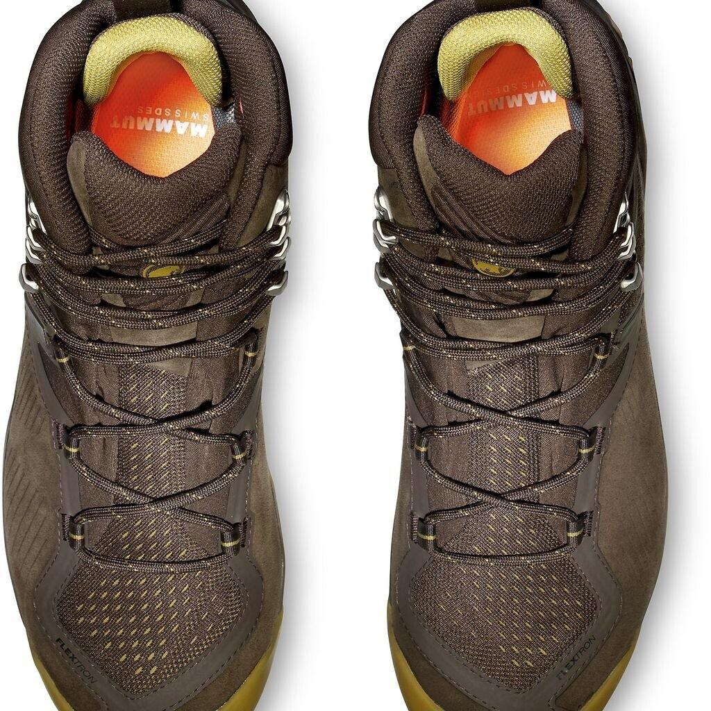 Обувь для треккинга Mammut Sapuen High GTX Men wren/amber green