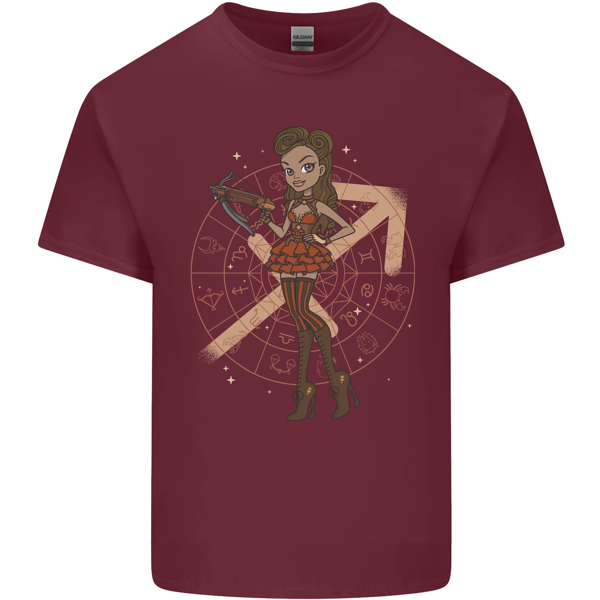 Sagittarius Steampunk Unisex Zodiac Unisexs Light Cotton TShirt S