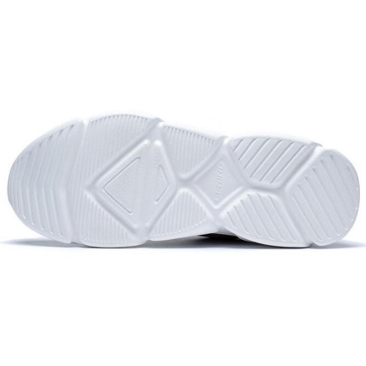 Li Ning Platform Low Top Sports Casual Shoes Men's White Blue AGLS171-3