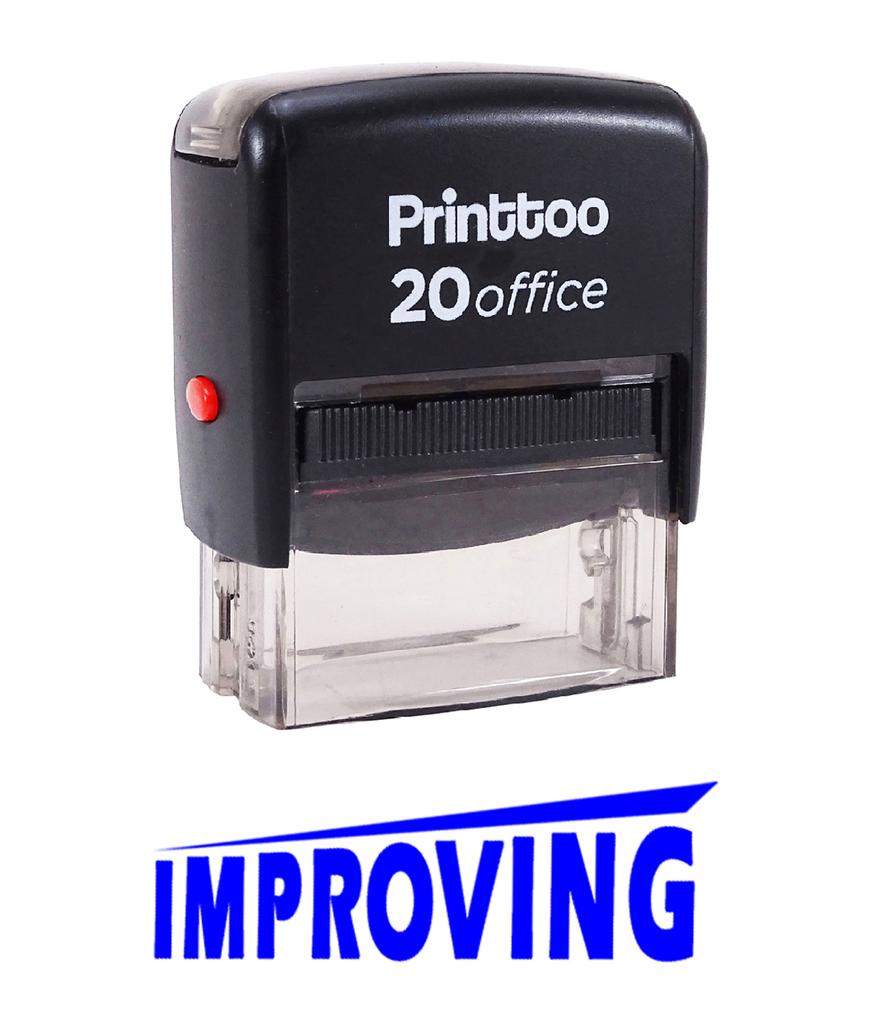 Printtoo Self Inking IMMEDIATE Rubber Stamp Office Stationary Custom