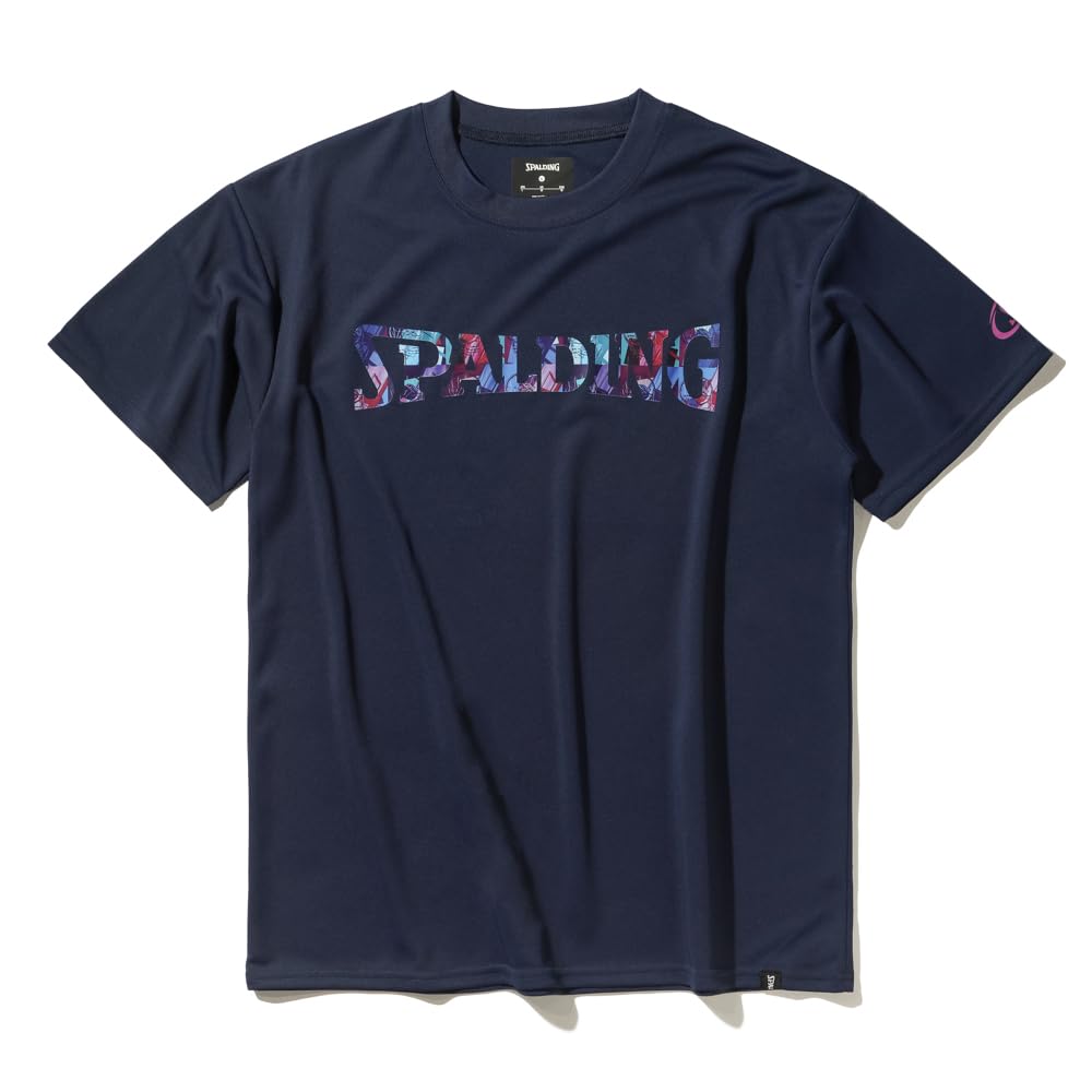 

Spalding Pop Art Basketball Logo T-Shirt, Navy, Medium, SMT25012