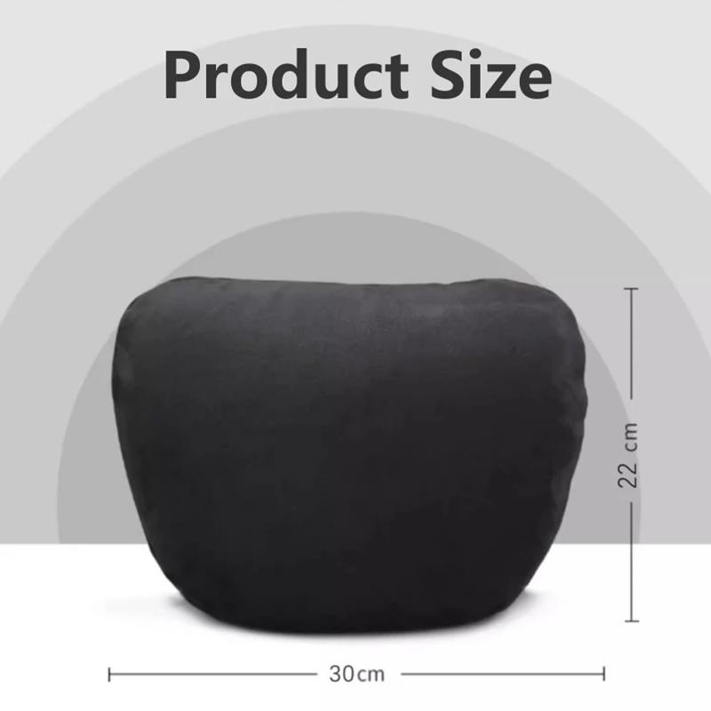 1Pc Suede Car Headrest Neck Support Seat For Maybach Design S Class Soft Universal Adjustable Car Neck Pillow Car Accessories
