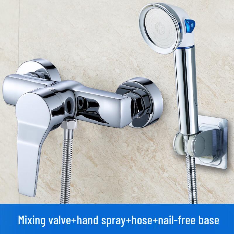 

TLXT Simple Hot & Cold Wall-Mounted Shower Set