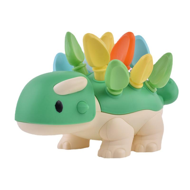 Dinosaur Toy Sorting Stacking Puzzle Assembled Toys For Fine Motor Skill Hand-eye Coordination