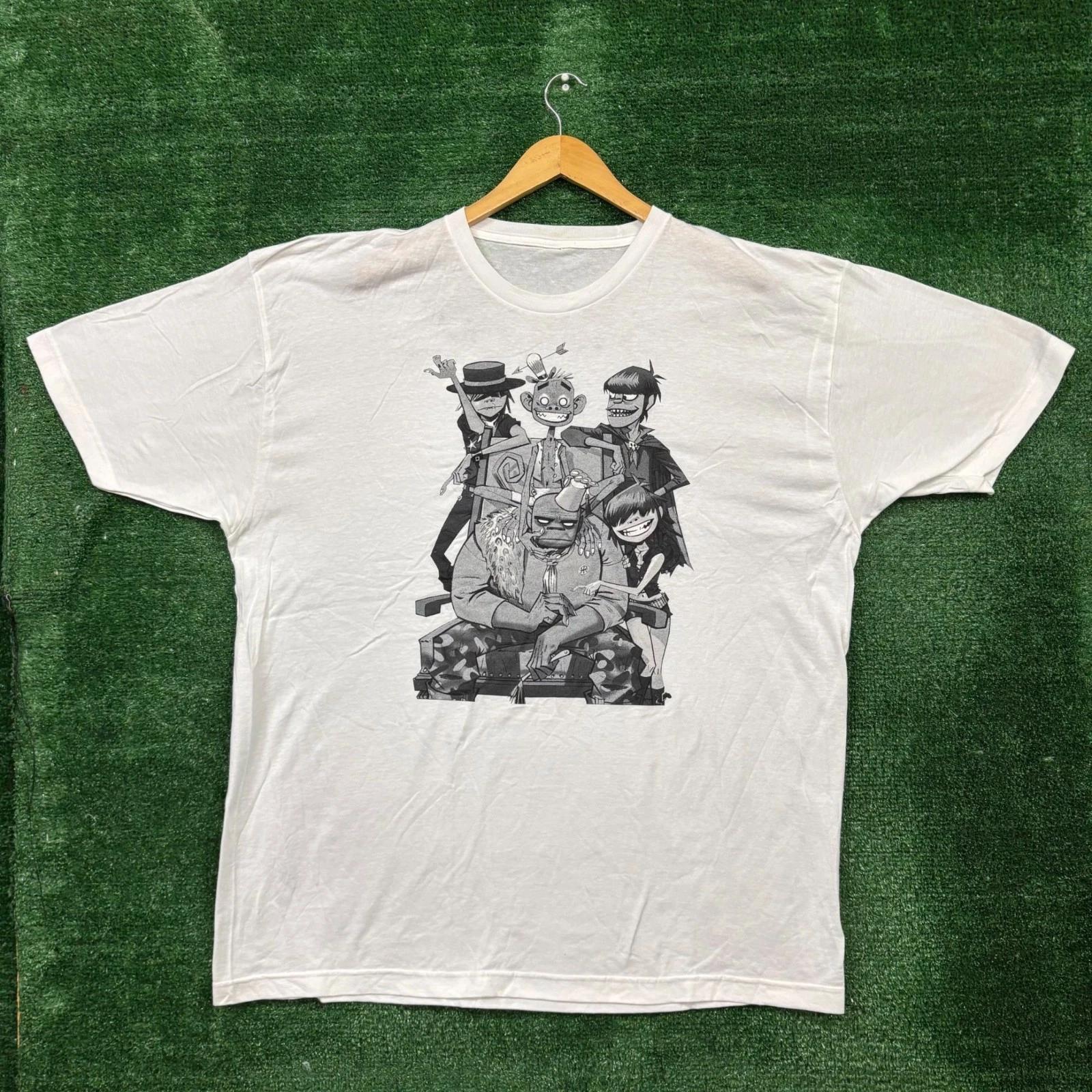 Футболка Gorillaz Demon Days Tour Rock Band Размер 3XL 3XL