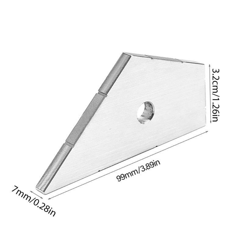 Stainless Steel Triangles Level Ruler For Guitar Accurate Measurements In Construction And Projects Guitar Making Tool