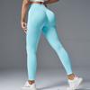 New peach hip yoga pants hip lift mid waist yoga trousers running fitness cycling pants quick drying wholesale