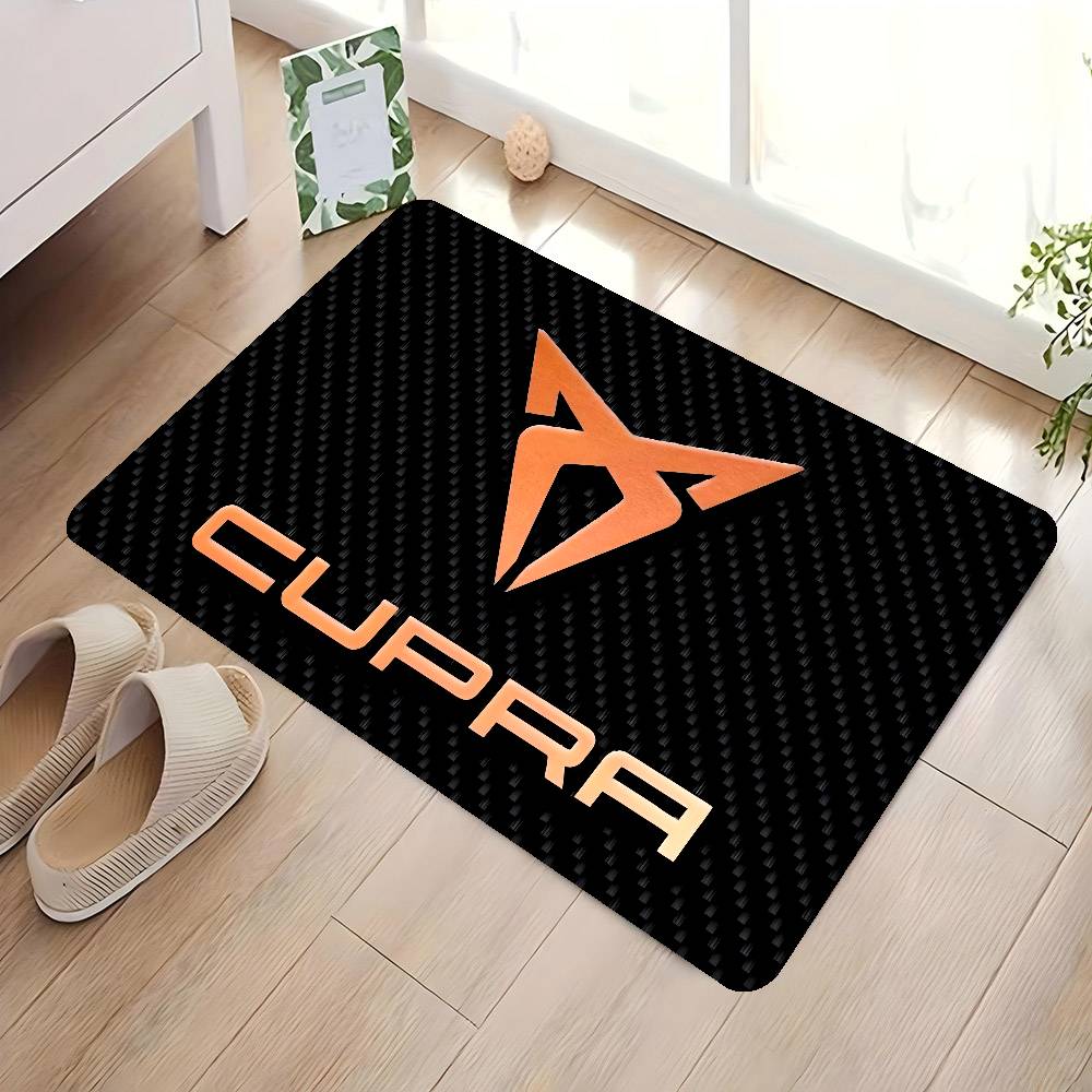 Kobercová rohožka s logy C-cupra Retro Více možností Obývací pokoj Kuchyňský koberec Protiskluzový Moderní domácí dekor
