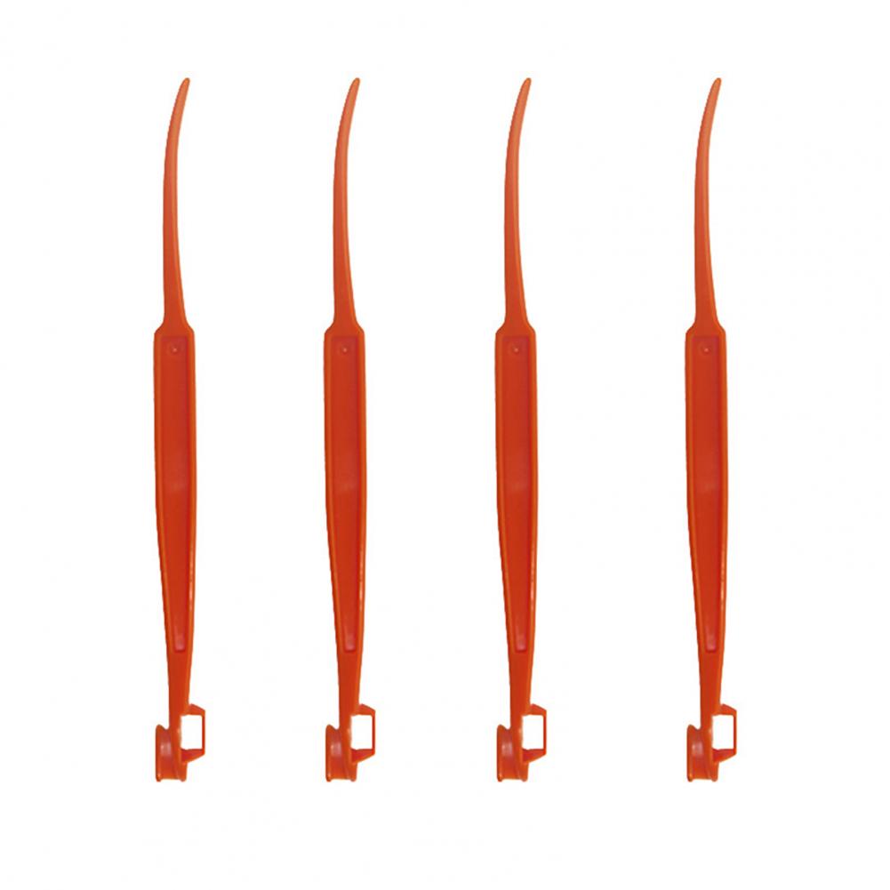 4er-Pack 16 cm Orangenschäler, neuartig, alle Farben passend, rutschfestes ABS, praktischer Obstschäler für Orangen, Zitronen und andere Zitrusfrüchte, ideal für die Küche.