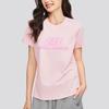 Skechers Logo Print Casual Round Neck Breathable Short Sleeve T-Shirt Women Tops Chalk-Pink L224W086-01SX