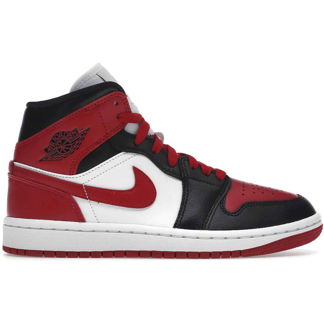 

Кроссовки Jordan 1 Mid Alternate Bred Toe (Женский)(BQ6472-079) 36.5