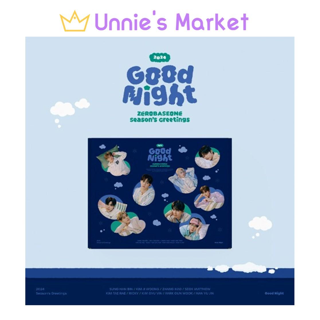 

[Предзаказ] ZEROBASEONE 2024 SEASON'S GREETINGS «Спокойной ночи» + бесплатный подарок