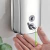 1000ml/800ml/500ml Stainless Steel Soap Dispenser Wall Mounted Liquid Soap Dispenser Bathroom Shampoo Lotion Pump Hand Sanitizer