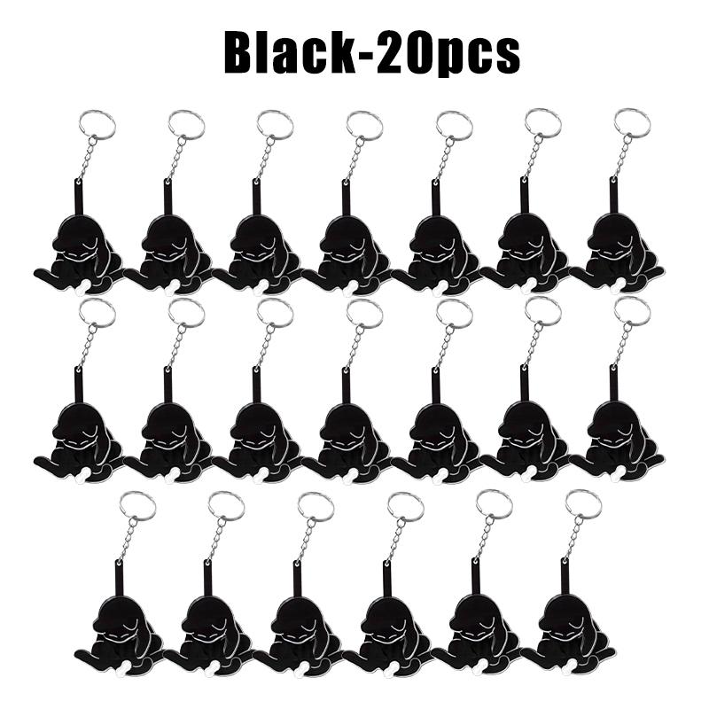 Fun Pull Tab Whimsical Cat Keychain Rotating Fidget Toy Surprise Egg Charm Mischievous Kitten Bag Accessory Creative Pet Gift