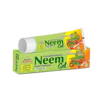 Baps Amrut Dentifrice Gel au Neem Saveur Cannelle