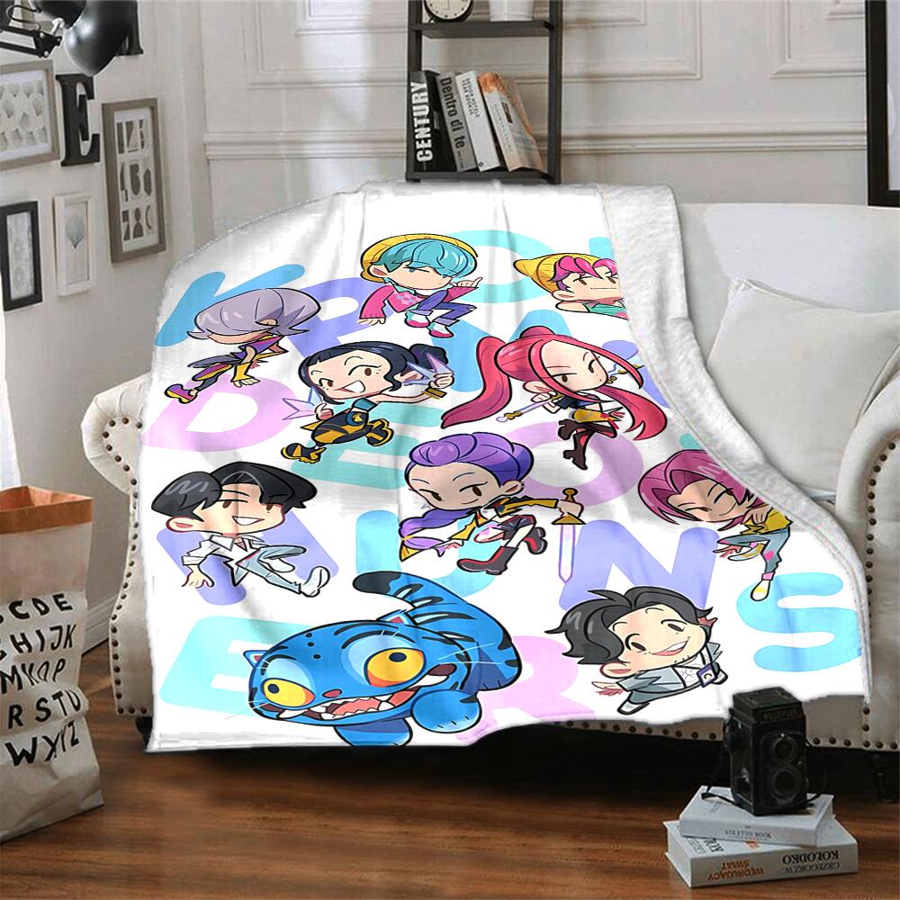 1Pc Fantasy Tiger Girl Blanket For Couch Bed Plush Cozy Fuzzy Blanket Super Soft Warm Blankets For Fall And Winter 0918191