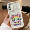 Phone Case: 2D Flat Samsung Galaxy A34 A35 M05 M06 S20 S22 S21 FE Plus 5G Protective Case, Rainbow Panda, Christmas and Halloween Gifts