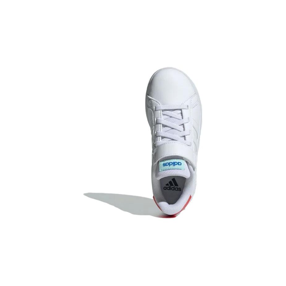 Adidas Neo Grand Court 2.0 Comfortable Low-Top Kids Sneakers Kids Sneakers White Red ID0737