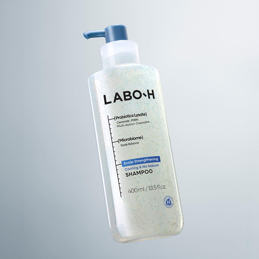LABO-H Cooling & No Sebum Shampoo Refreshing Daily Scalp Cleansing