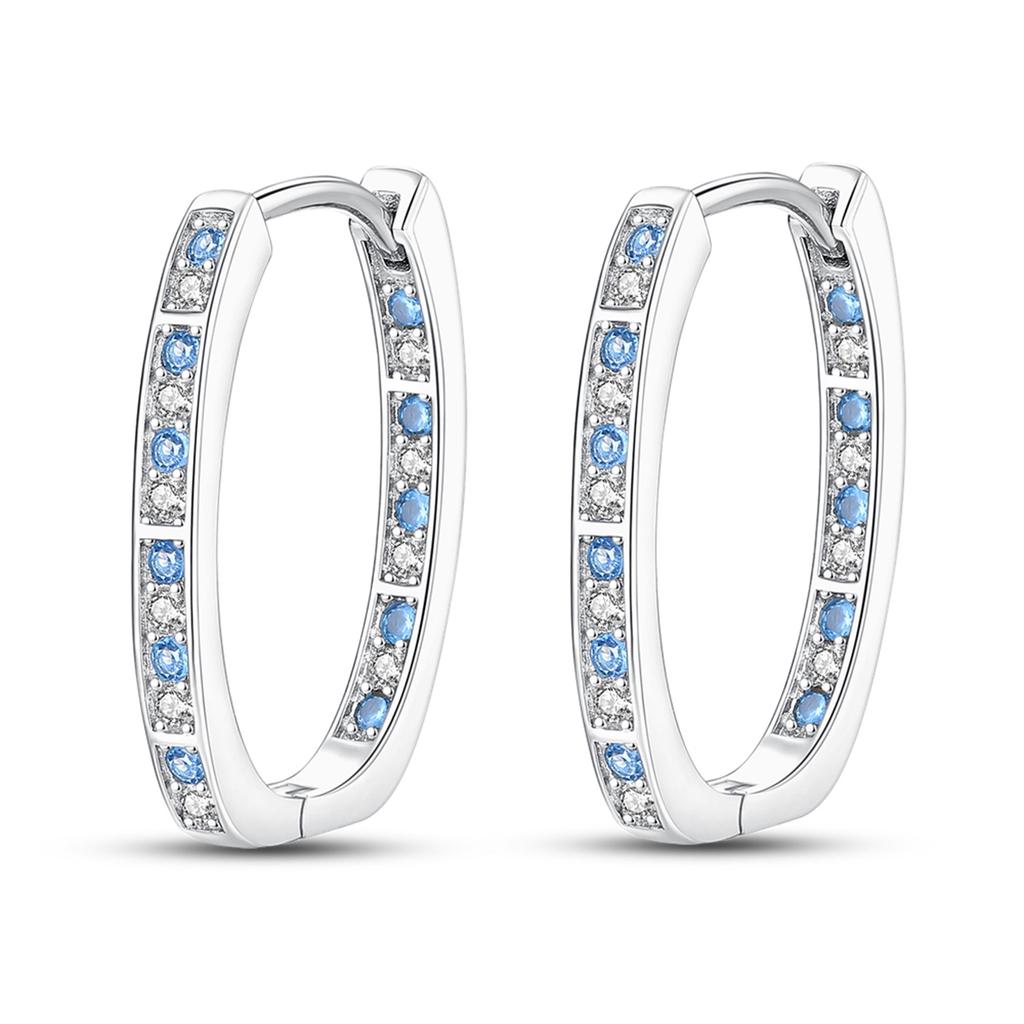 Copper Plated Woman Hoop Earring Original Pendientes Luxury Jewelry Gift