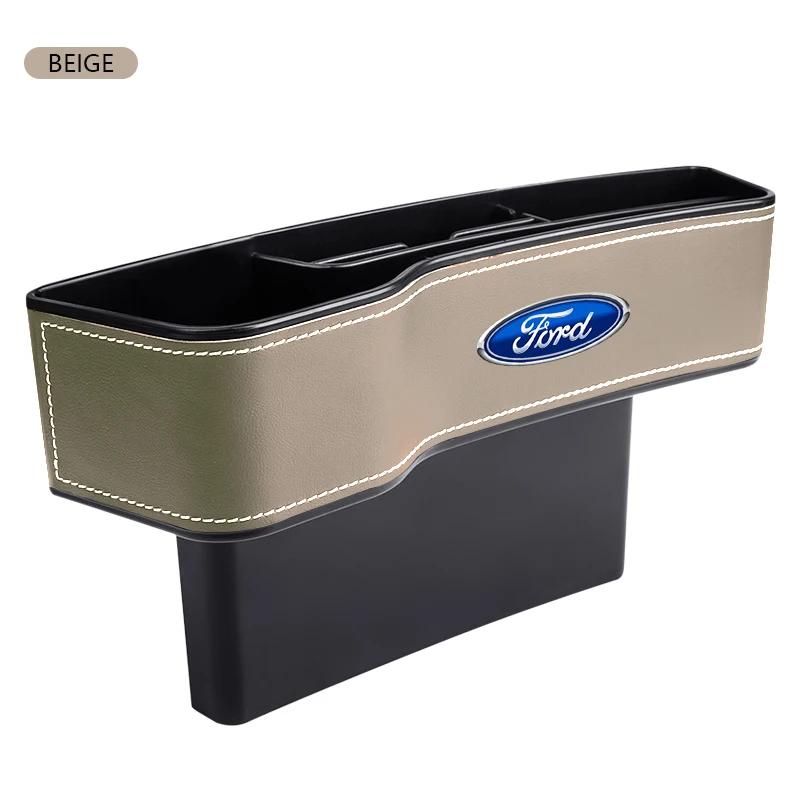 Nová Módní Organizér Mezery Autosedačky Multifunkční Úložný Box do Mezery Konzole Pro Ford Mk2 Mk3 Mk4 Mk5 Mk7 Fiesta FOCUS 2 3 4 5