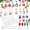 Jewelry Calendar Advent 24-Days Jewelry Countdown Christmas Countdown Calendar Bracelets Making Teens Girls Adults Vacation