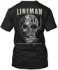 Sarcastic Lineman T-Shirt Made In the USA Size S To 5XL