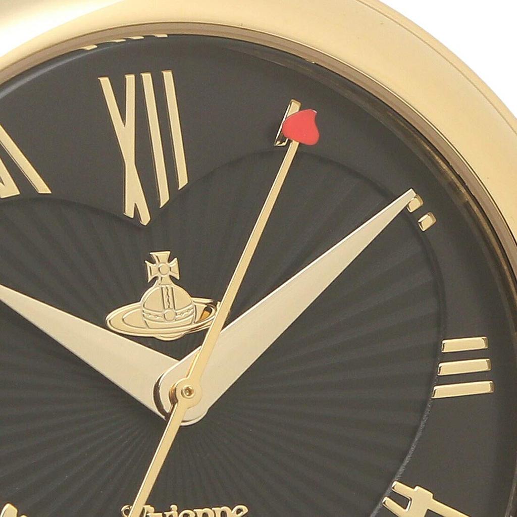 Vivienne Westwood Orb Heart VV006GDBLK Women's Watch, 32mm, Quartz, Black, [Used]