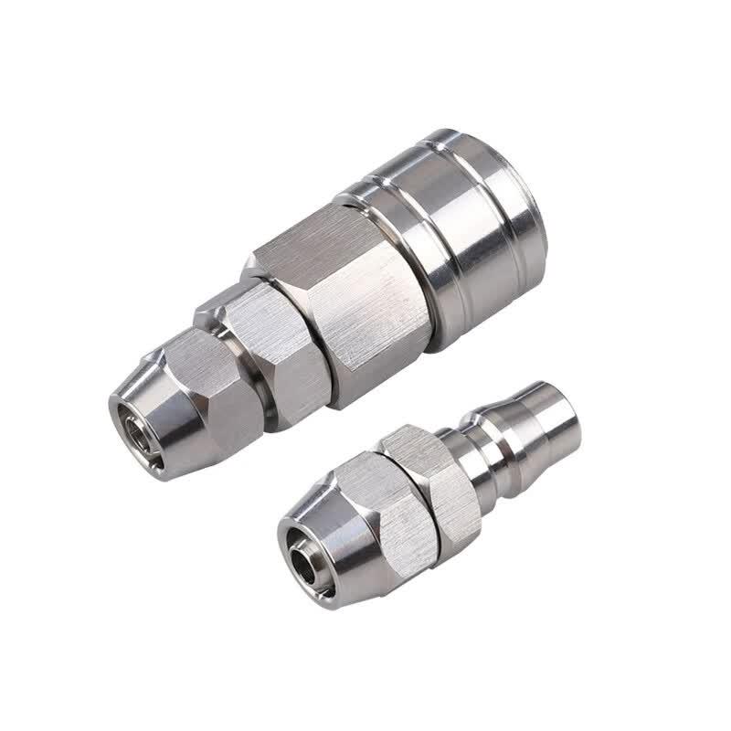 Xinguan 304 SS C-Type Self-Locking Quick Connector Set