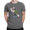 Gaston Lagaffe Comics Creative Tshirt For Unisex Big Ben With Pillow Round Collar Pure Cotton T Shirt Hip Hop Gift Clothes Tops