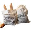 Bread Bags for Homemade Bread,2 Pack Large Sourdough Cookies Bags,reble Linen Muff Bag,cloth Loaves Container for Kitchen Fresh Loaf Storage,with