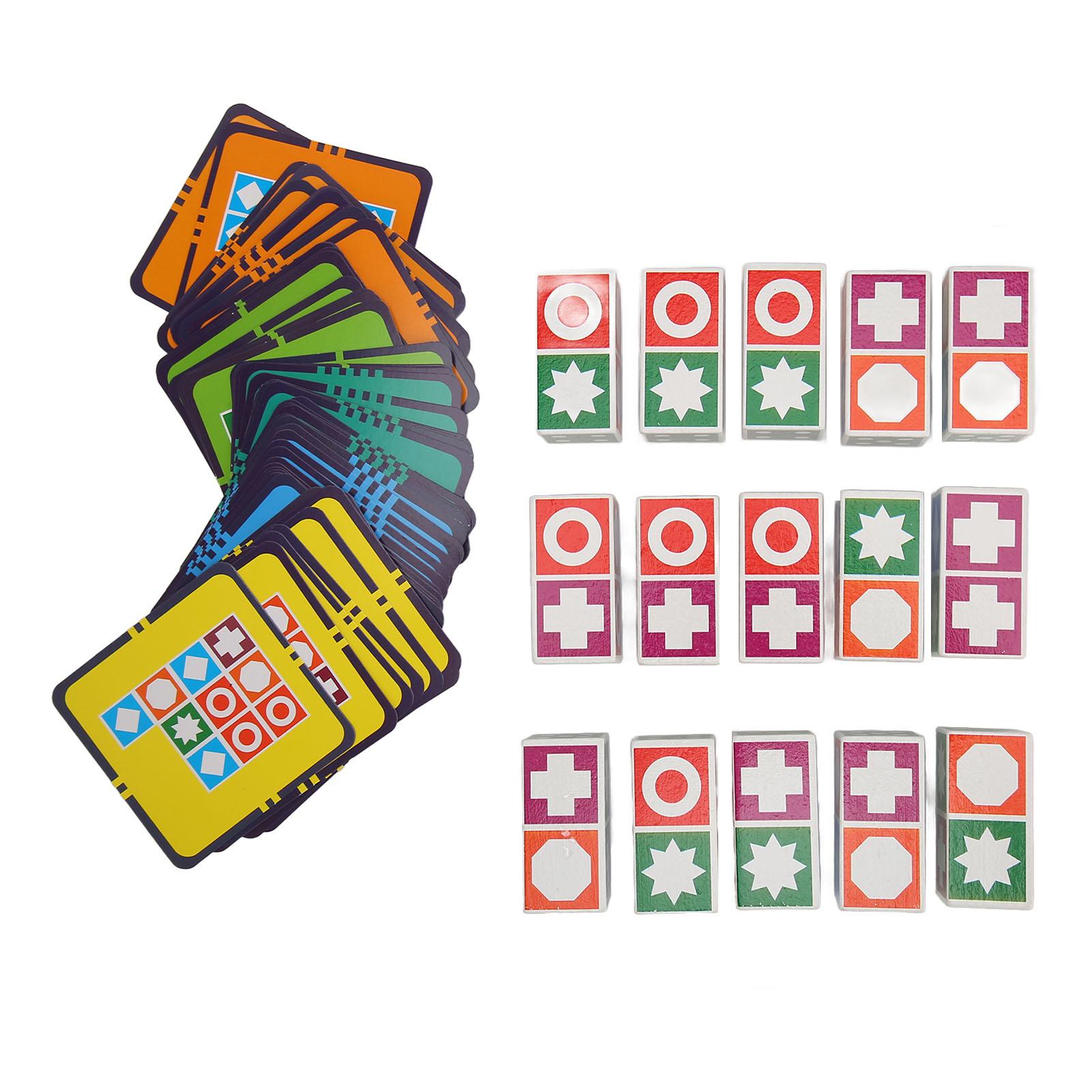 

Wooden Games Puzzle Matchs Exercise Spatial Logic Thinking Color Cognition Fine Sanding Pattern