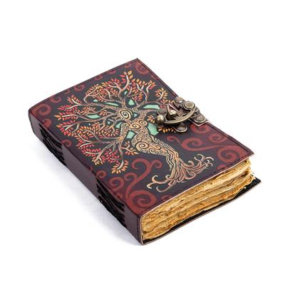 Vintage Grimoire Leder Tagebuch Geschenke