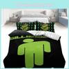 Eilish Billie Printed Duvet Cover Pillowcase Bedding Three Piece Set Bedroom Use