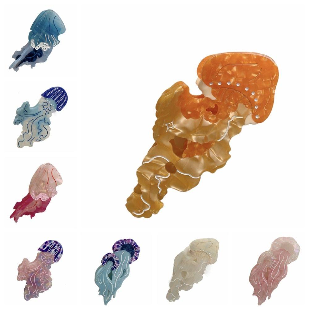 Clips Prindere Păr Animal Seria Ocean Mare Clamă Rechin Creativă Meduză Gheară Păr Feminină