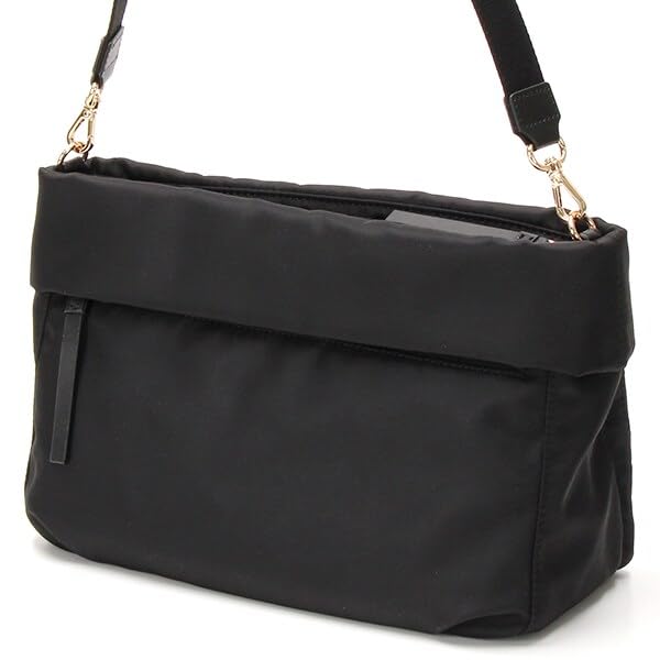 Double Front Pocket Shoulder Bag B009202 Greige [Lava Gagery] 2-Way (26)