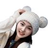 Wool Style Children's Hats Plush Warm Hat Fashionable Knitting Hat  Unisex