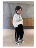 2025 Boys' Fleece-Lined Winter Pants - Stylish One-Piece Sports Trousers for Medium & Large Children