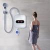 10A Electric Tankless Mini Instant Hot Water Heater Kitchen Faucet Tap Heating 3 Seconds Instant Heating LCD Display 3500W