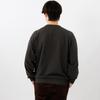 Champion Long Sleeve French Terry Crew Neck Off with Embroidered Logo and Relaxed Drop Shoulder Detail Men's Sweatshirt, Black, C8-A023Z, Fit,