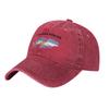 Casual Las Malvinas Argentina Flag Map Baseball Caps Unisex Women Distressed Cotton Sun Cap  Outdoor Workouts Adjustable Hats Cap