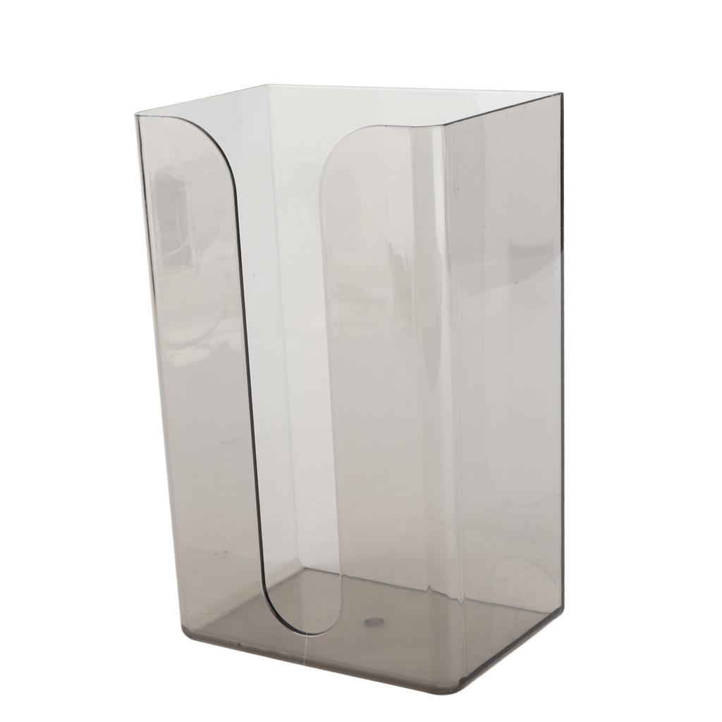 Wall Mounted Tissue Box Punch Free Tissue Holder Wall Hanging Mounted Translucent Toilet Paper Storage Box