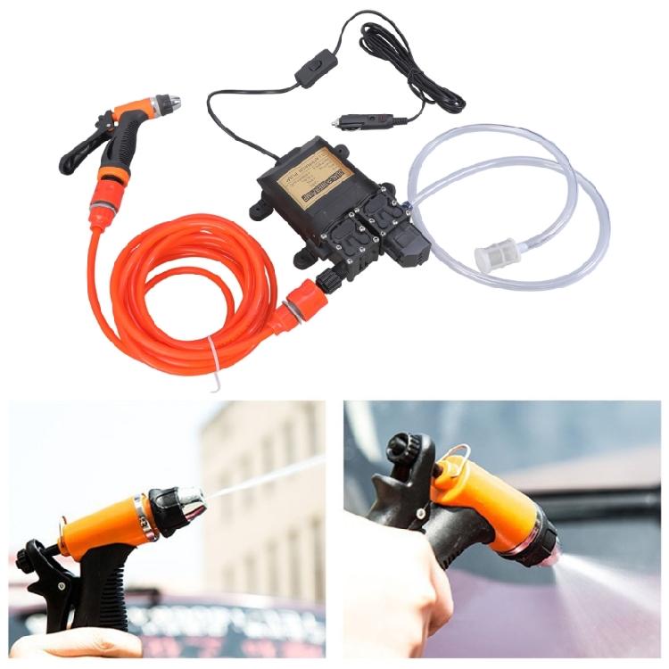 Efficient 12V Electric Car Cleaner Wash Unit with Double Pump Designs for Long Lasting Performances and Easy Operation