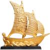Resin Sailboat Decorative Figurine Home Office Living Room New Gift Chinese Style