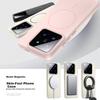 KEKLLE Xiaomi 14 Pro Case Magnetic Wireless Charging Matte Shockproof Protective Cover Sakura Pink