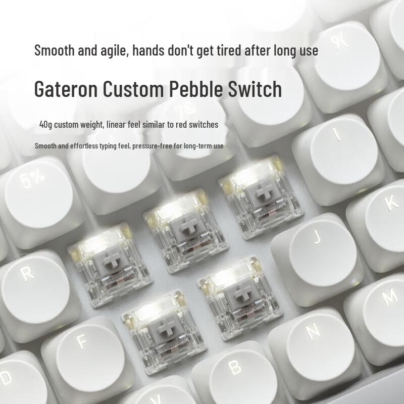 LOFREE OE914 Terrazzo Three-Mode Wireless Mechanical Keyboard