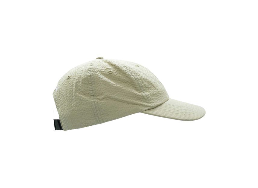 Supreme Seersucker S Logo 6-Panel Tan
