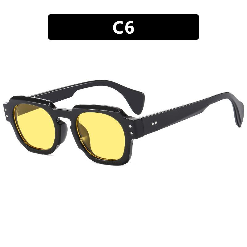 Rice Nail Sunglasses Polygonal Irregular Sunglasses Fashion Sunglasses Ladies Tide